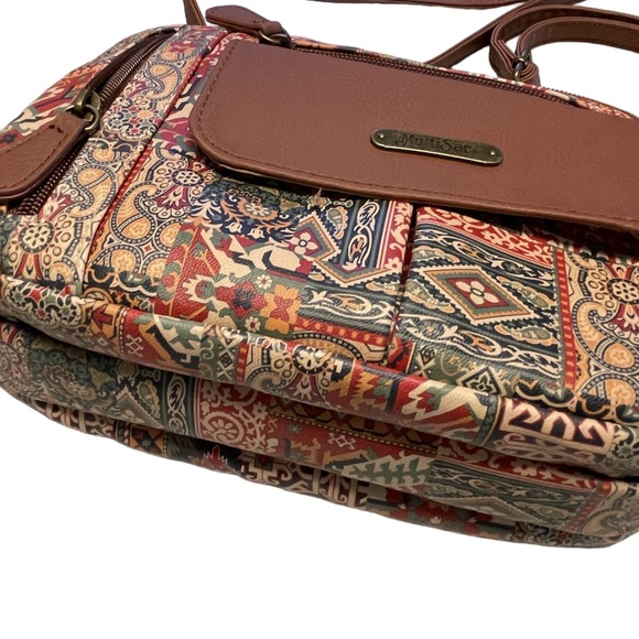 Multi Sac Crossbody Aspent Print Multi Functional - NWT - Picture 3 of 13